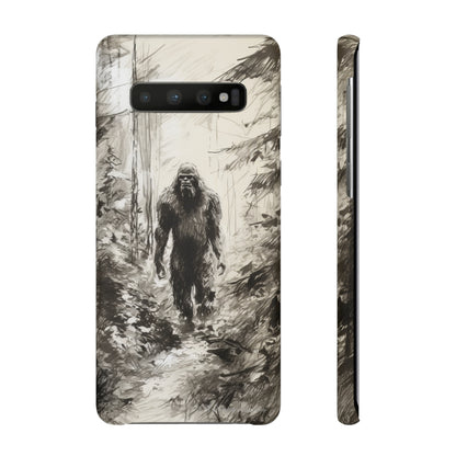 "Bigfoot in the Wilderness" Cell Phone Case – Encounter Bigfoot's Mystery -Snap Cases