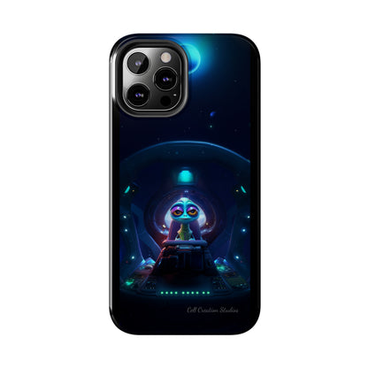 The "Cosmic Cruising Bored Alien" Phone Case-Tough Phone Cases