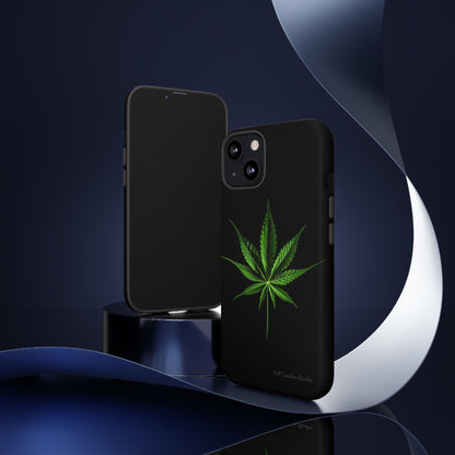 "Cannabis Chic" Marijuana Leaf Phone Case -Tough Cases