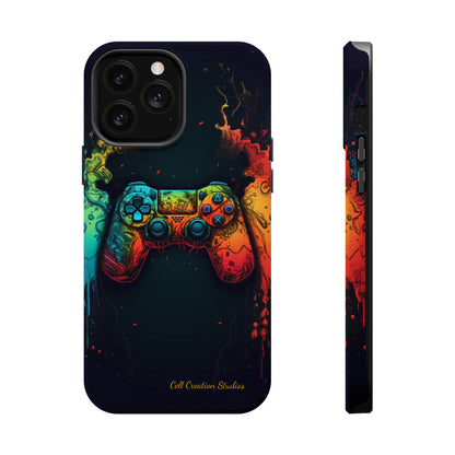 "ColorBlast Gaming" -MagSafe Tough iPhone Cases