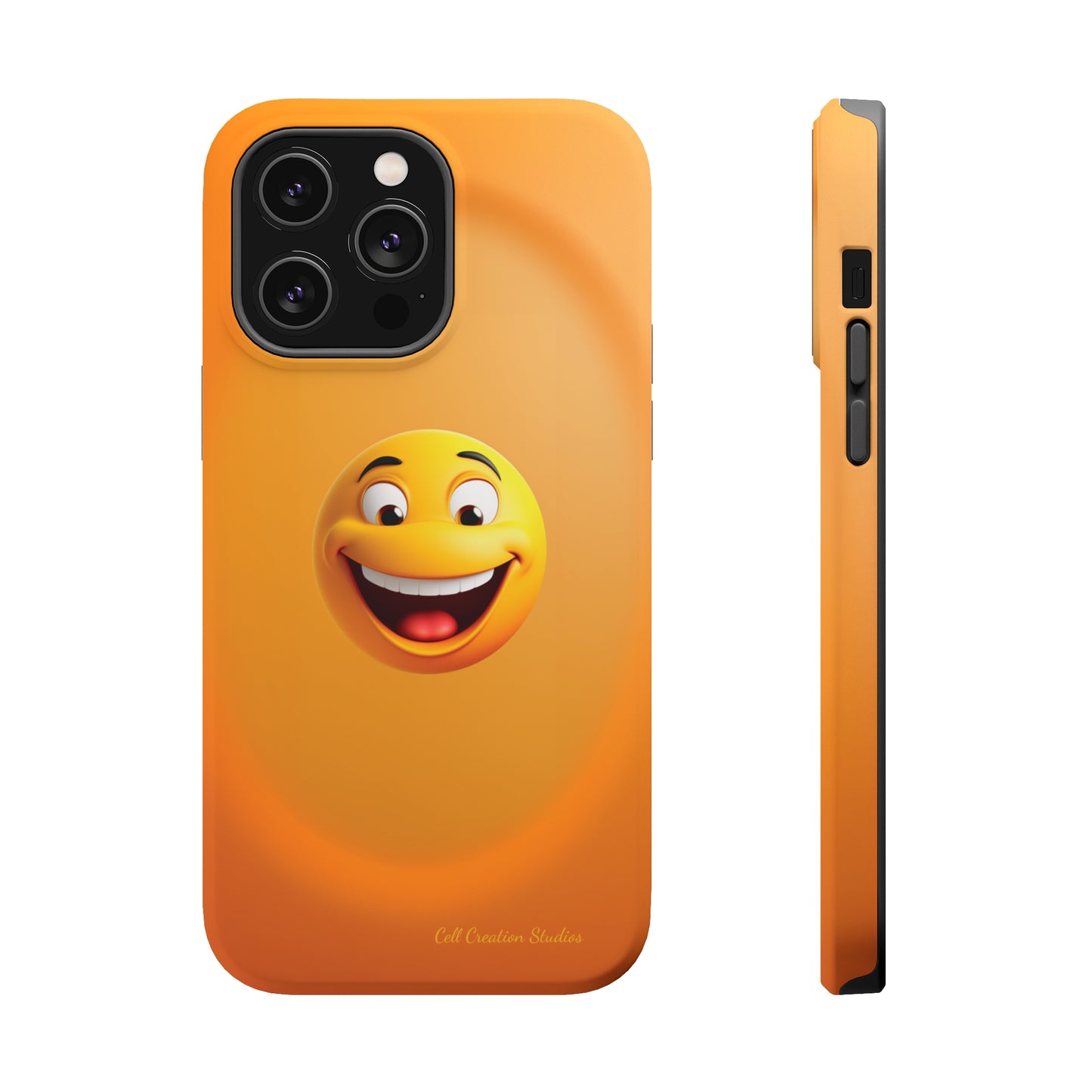 Introducing the "Laughing Emoji" Cell Phone Case – Carry Laughter Everywhere -MagSafe Tough Cases