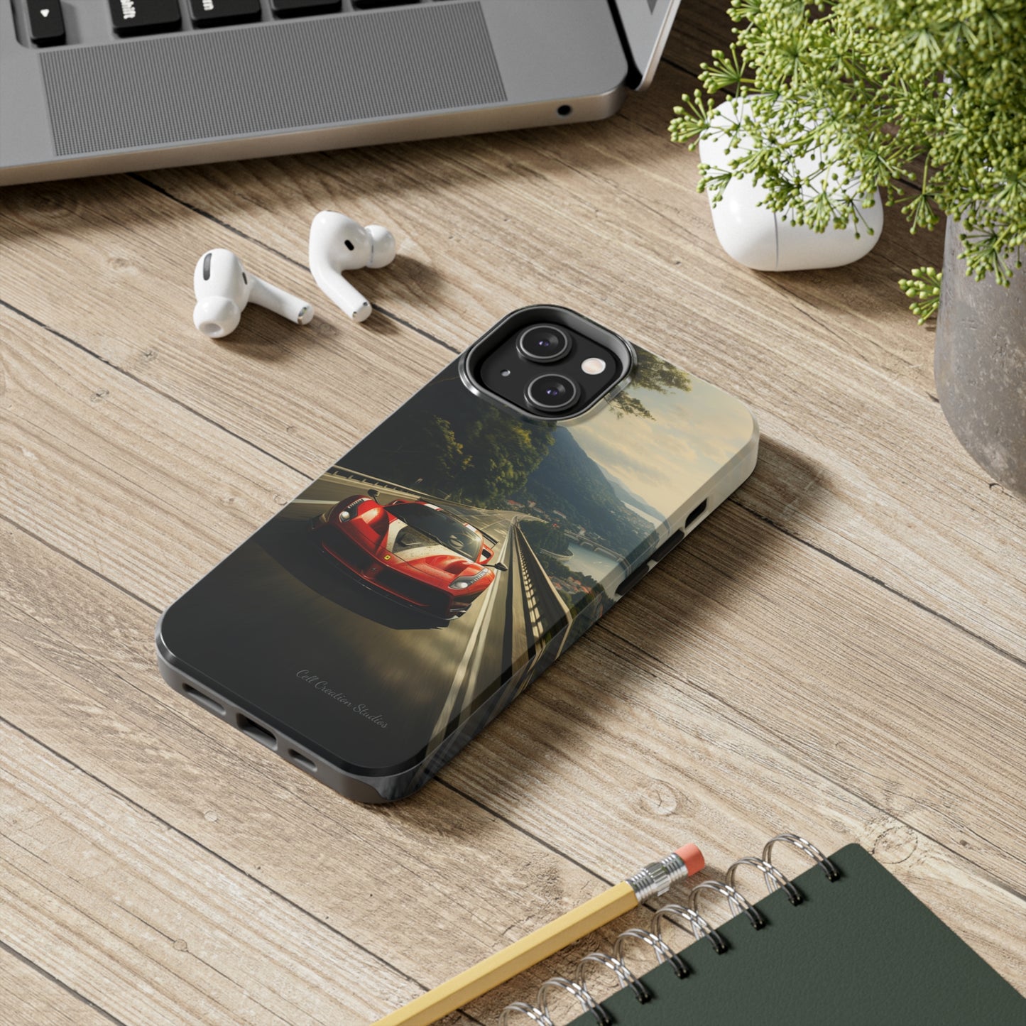 "Tropical Thrill Ferrari Edition" -Tough iPhone Cases