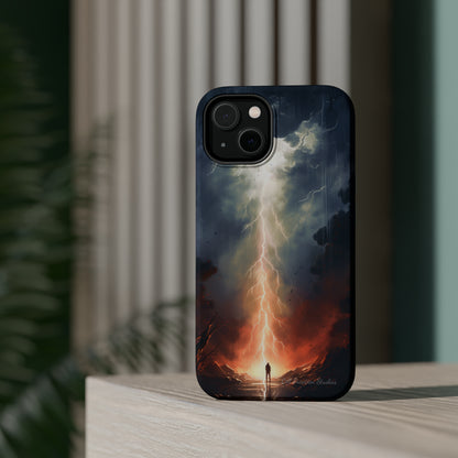 Introducing the "Thunderstrike" Cell Phone Case – Feel the Pulse of the Storm -MagSafe Tough Cases