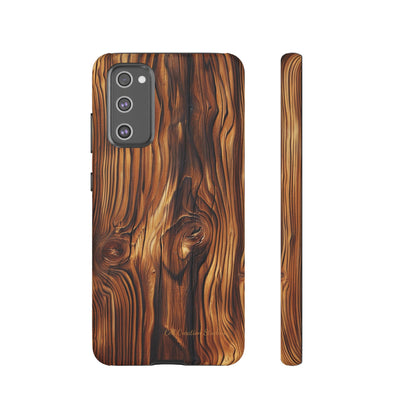 "Wood Grain Elegance" Tough Samsung Galaxy Cases