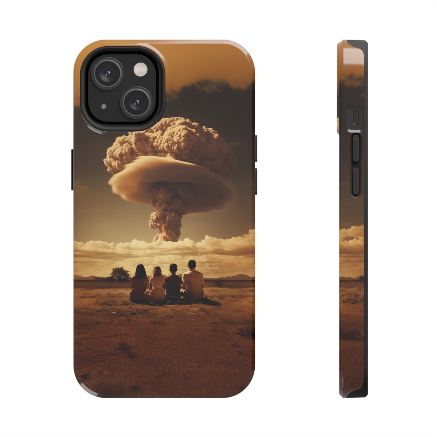 Introducing our "Skywatchers" Cell Phone Case - A Thought-Provoking Design -Tough Phone Cases