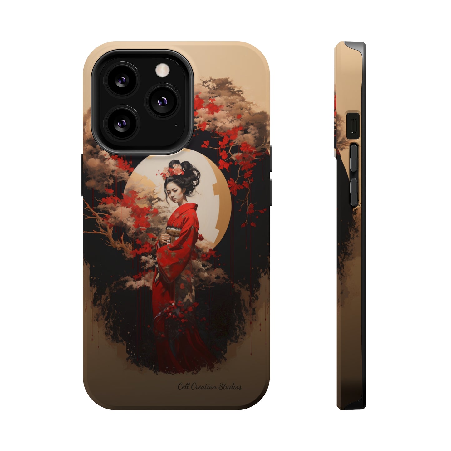 "Japanese Geisha Art" Phone Case -MagSafe Tough Cases