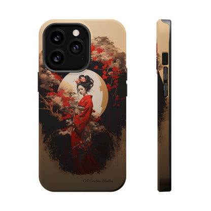 "Japanese Geisha Art" Phone Case -MagSafe Tough Cases