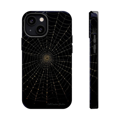 "Silken Noir Guardian" -MagSafe Tough iPhone Cases