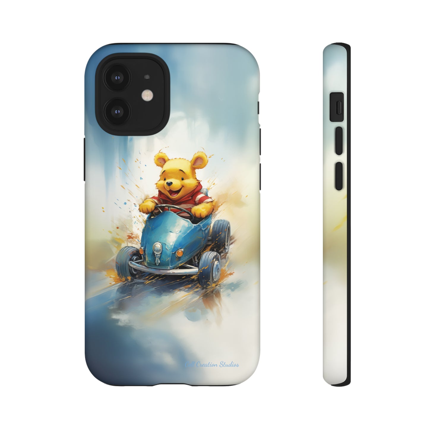 "Winnie-The-Pooh's Race Day" Phone Case -Tough Cases