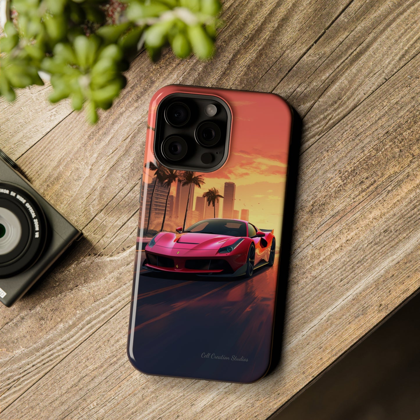 "Sunset Boulevard Ferrari Edition" -MagSafe Tough iPhone Cases