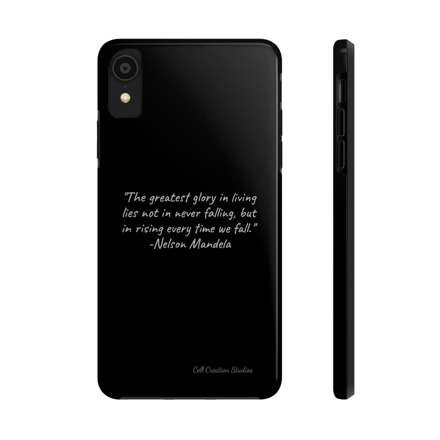 "Rising Glory" Nelson Mandela Quote Phone Case -Tough Phone Cases