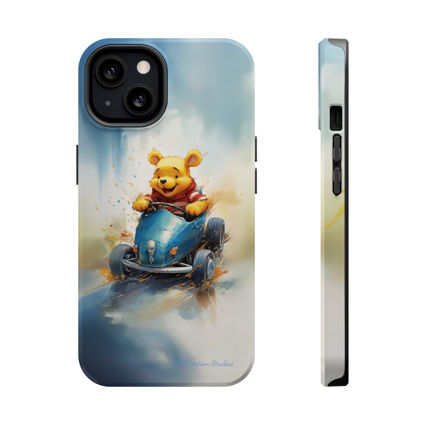 "Winnie-the-Pooh's Race Day" Phone Case -MagSafe Tough Cases