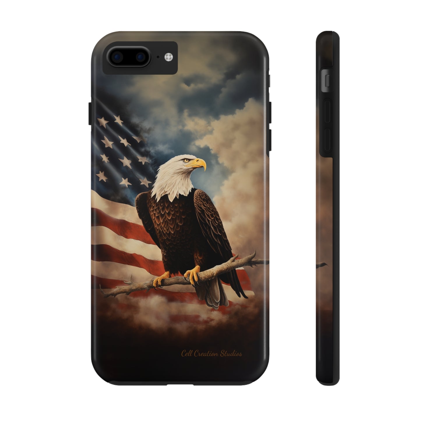 Introducing the "Eagle's Majesty" Cell Phone Case – Soar with American Pride -Tough Phone Cases