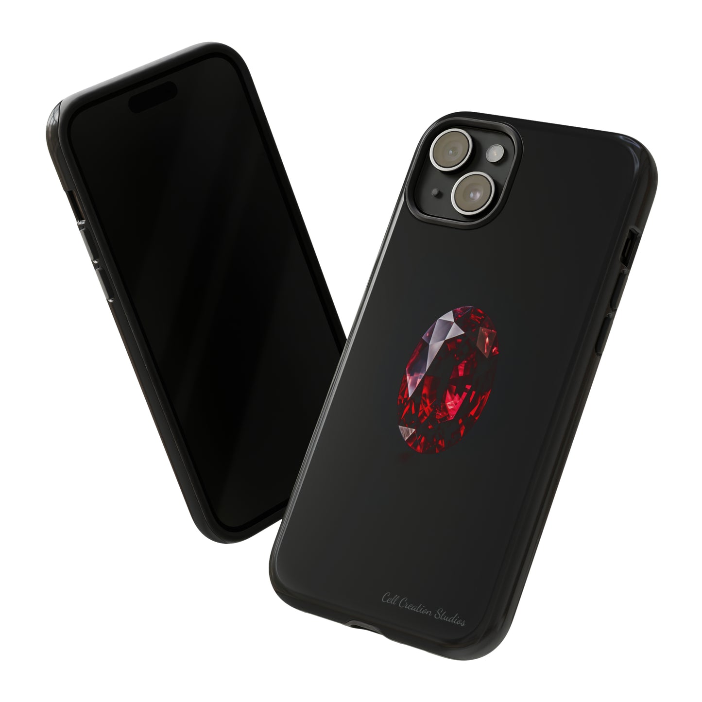 "Ruby Radiance" Phone Case -Tough Cases