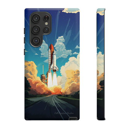 Introducing the "NASA Space Shuttle Launch" Cell Phone Case - Elevate Your Style to New Heights -Tough Cases