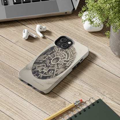 "Discover the Mystery: Maze-Inspired Cell Phone Case" -Tough Phone Cases