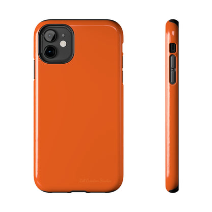 "Orange Burst" -Tough iPhone Cases