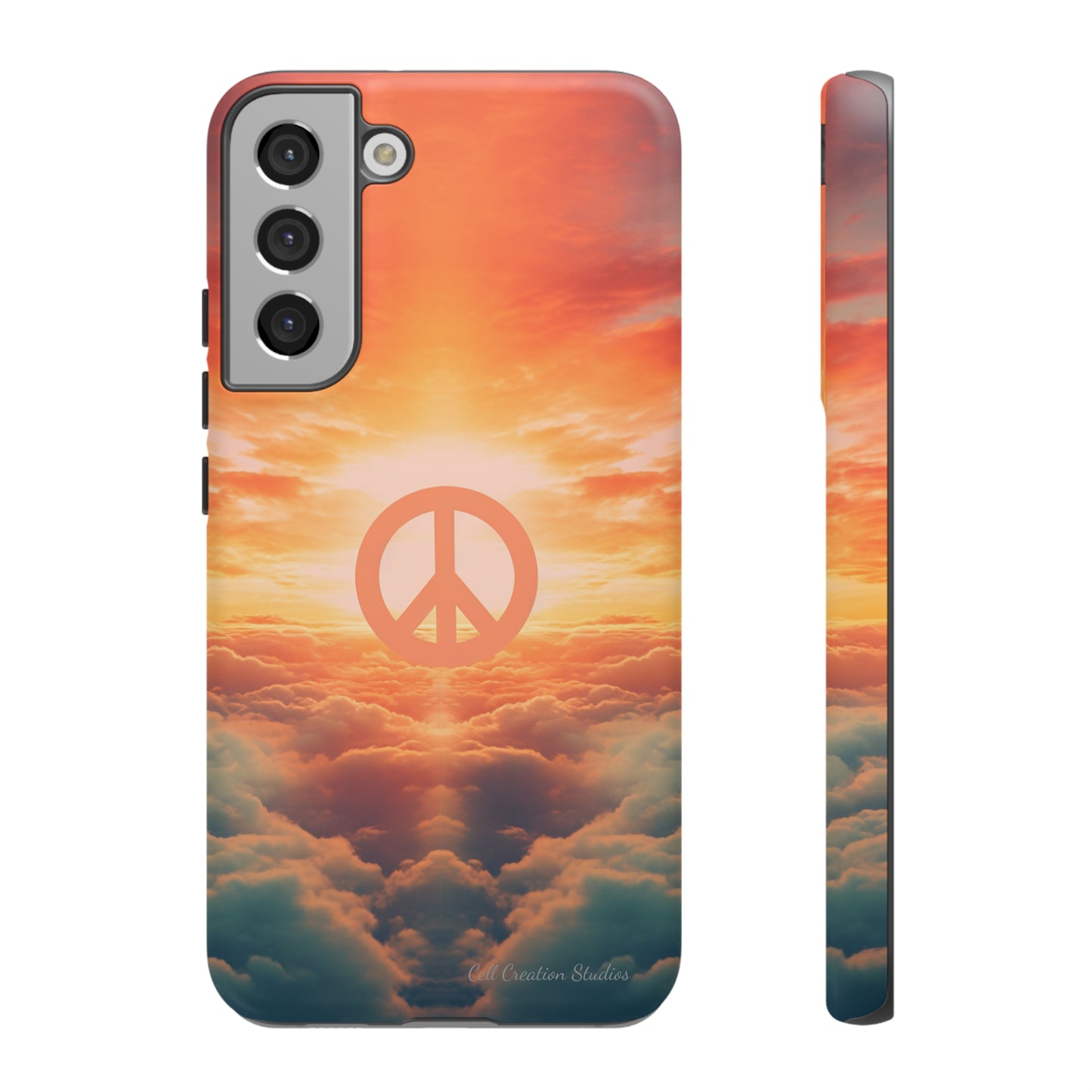 Introducing the "Sky Peace" Cell Phone Case – Carry Tranquility in Your Pocket -Tough Cases