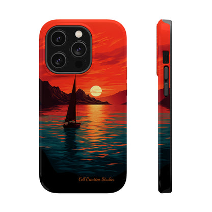 "Serenity at Sunset" -MagSafe Tough iPhone Cases