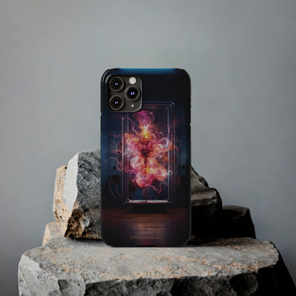 Introducing the "Ethereal Ember" Cell Phone Case – Capturing the Essence of Mystery -Slim Phone Cases