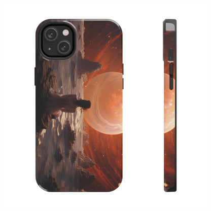 Introducing the "Stargazer's Serenity" Cell Phone Case – Embrace Cosmic Tranquility! -Tough Phone Cases