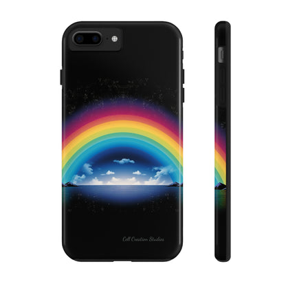 "Vibrant Skies: Rainbow Sunset" Cell Phone Case -Tough Phone Cases