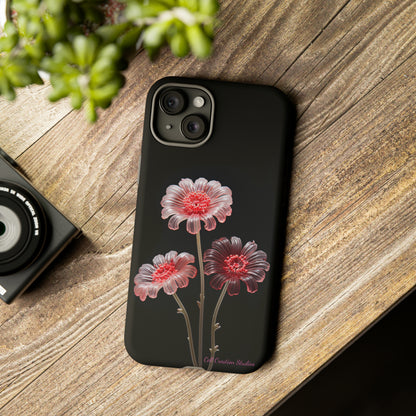 The "Desert Rose Glass Blossom" Phone Case -Tough Cases