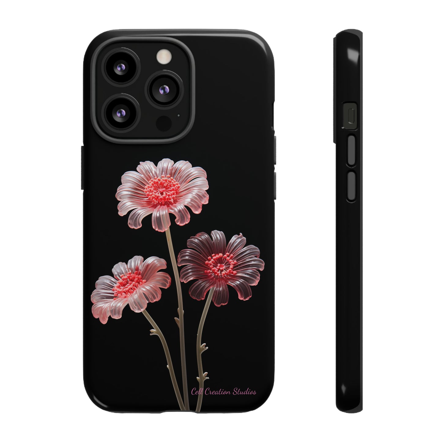 The "Desert Rose Glass Blossom" Phone Case -Tough Cases