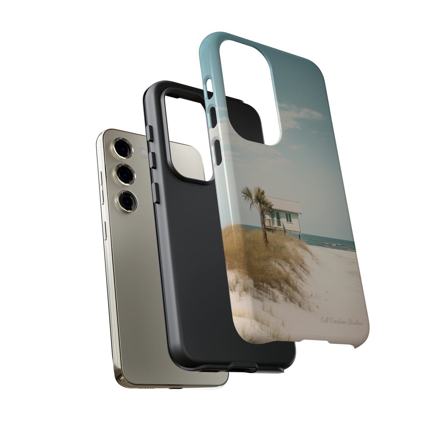 "Seaside Haven" -Tough Samsung Phone Cases