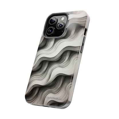 The "Geometric Waves" Cell Phone Case -Tough Phone Cases