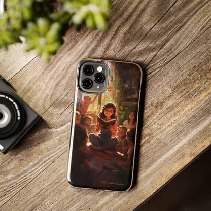 Introducing the "Inspiring Teacher's Tale" Cell Phone Case – Capture the Joy of Storytime -Tough Phone Cases