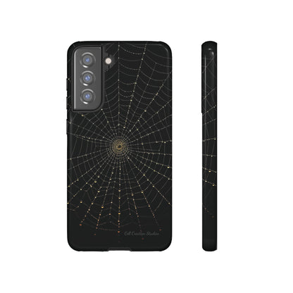 "Silken Noir Guardian" -Tough Samsung Phone Cases