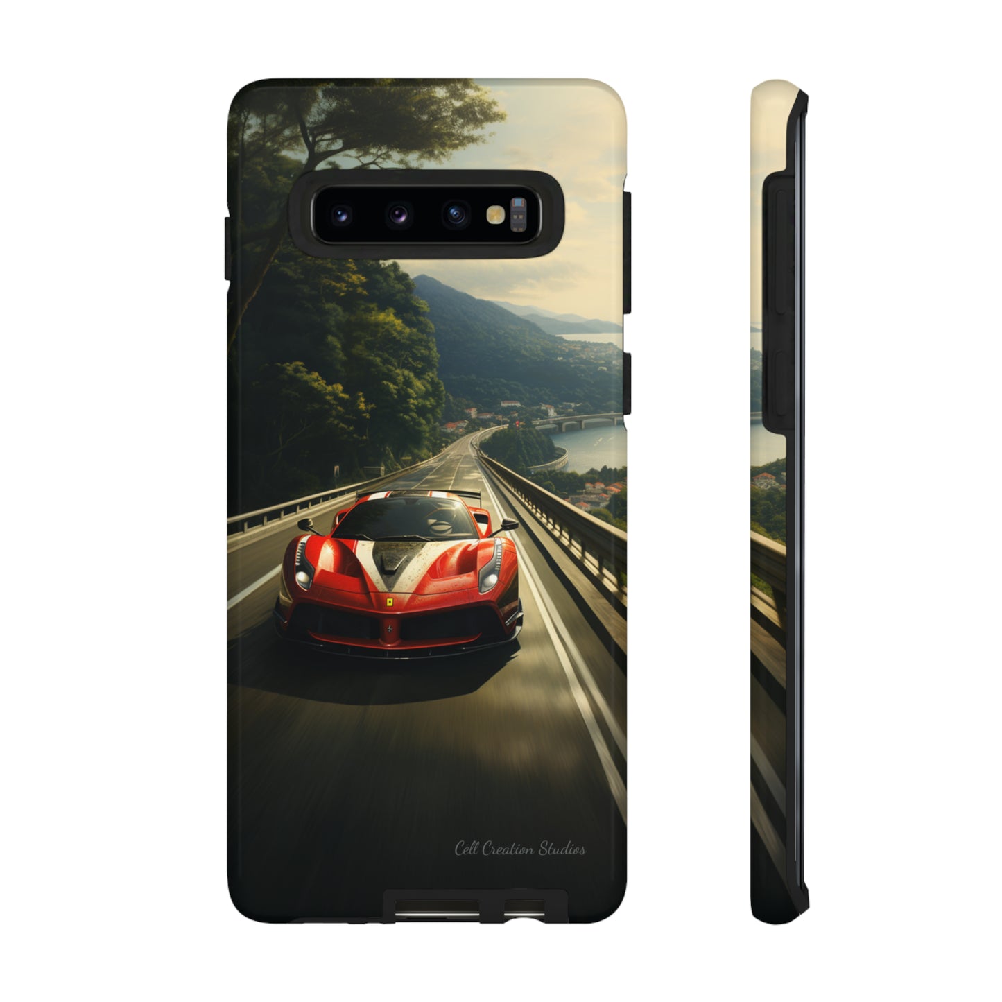 "Tropical Thrill Ferrari Edition" -Tough Samsung Phone Cases