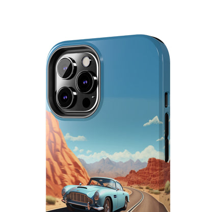 "Silver Racing Legend" -Tough iPhone Cases