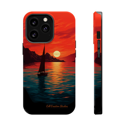 "Serenity at Sunset" -MagSafe Tough iPhone Cases