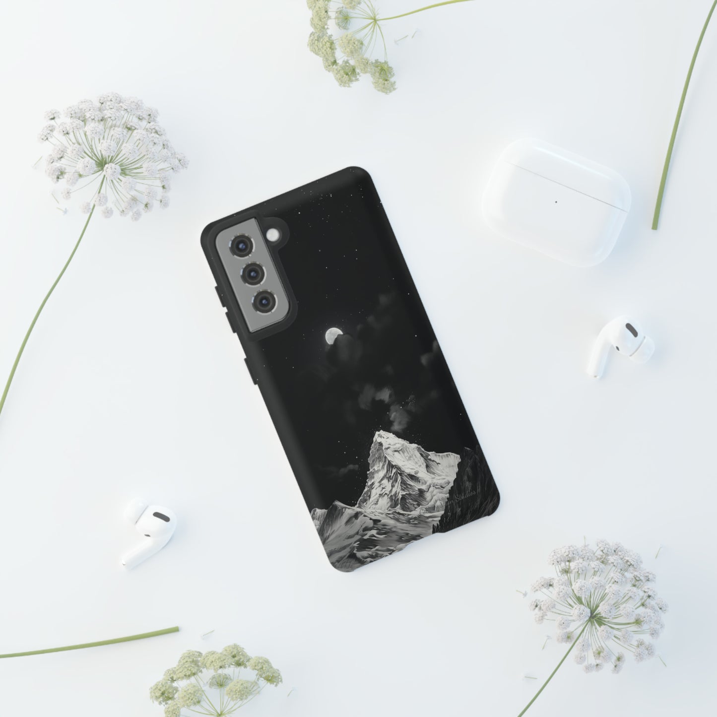 "Moonlit Everest" Phone Case -Tough Cases