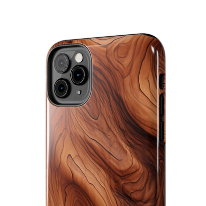 The "Eternal Woodgrain" Phone Case -Tough Phone Cases