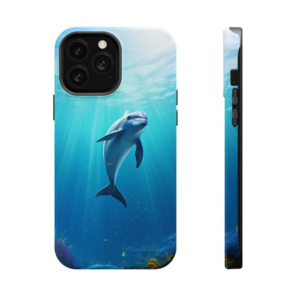 The "Dolphin Serenity" -MagSafe Tough iPhone Cases