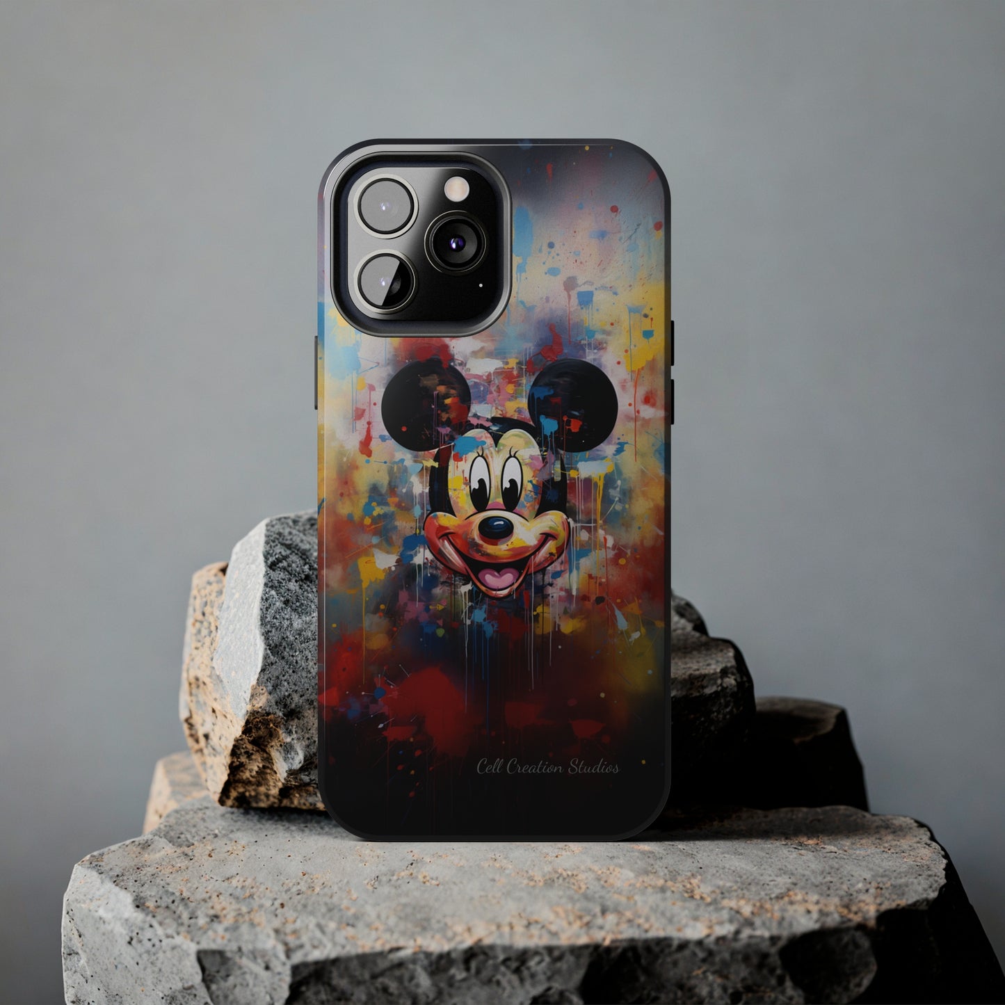 "Cheerful Mickey Mouse" -Tough iPhone Cases