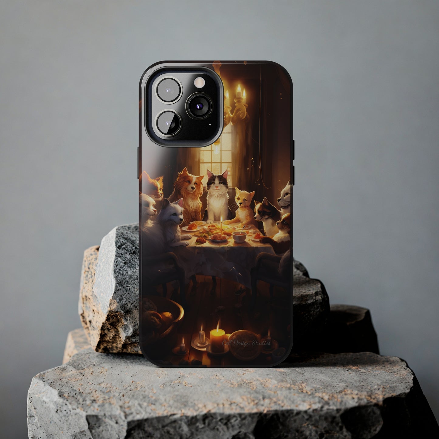 Introducing the "Harmony Feast" Cell Phone Case – Celebrate Unity and Joy! -Tough Phone Cases