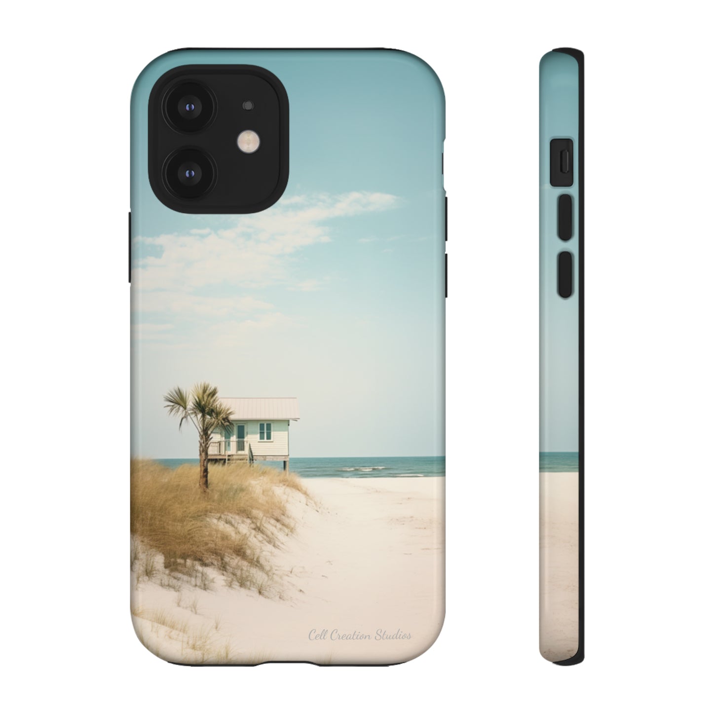 "Seaside Haven" -Tough iPhone Cases