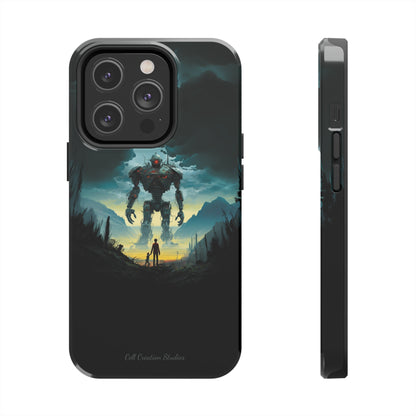 Introducing the "Rising Titan" Cell Phone Case – Witness the Astonishing Emergence of a Giant Robot! -Tough Phone Cases