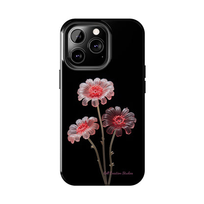 The "Desert Rose Glass Blossom" Phone Case -Tough Phone Cases