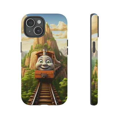 The "Mountain Journey Train" Character Phone Case-Tough Cases