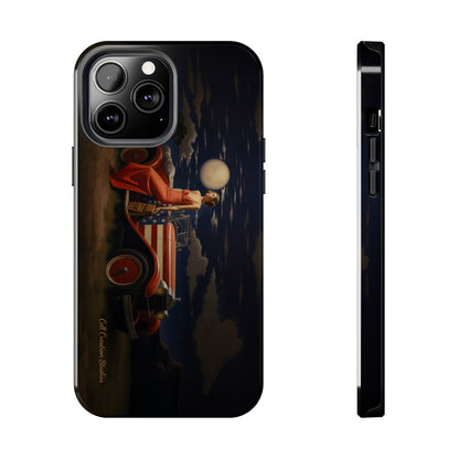 Introducing the "Desert Dreamer - 1920s Americana" Cell Phone Case – Embrace Nostalgic Elegance with Vintage Desert Charm -Tough Phone Cases