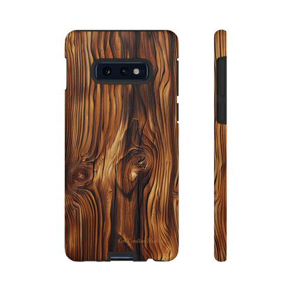 "Wood Grain Elegance" Tough Samsung Galaxy Cases