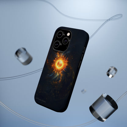 Introducing the "Celestial Sun and Stars" Cell Phone Case – Carry the Cosmos with You -MagSafe Tough Cases