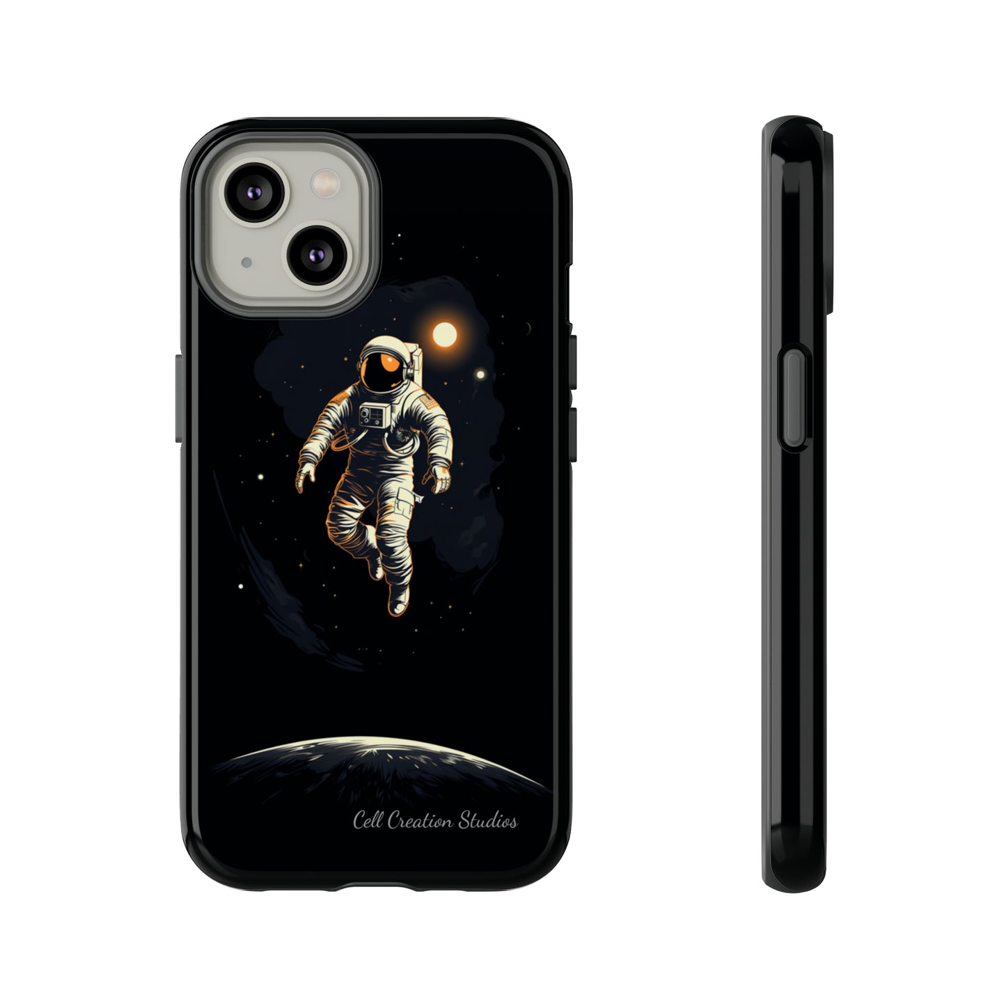 "Cosmic Explorer Astronaut" -Tough iPhone Cases