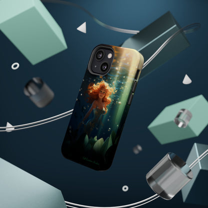 Dive into Enchantment with Our "Ariel Little Mermaid" Phone Case -MagSafe Tough Cases