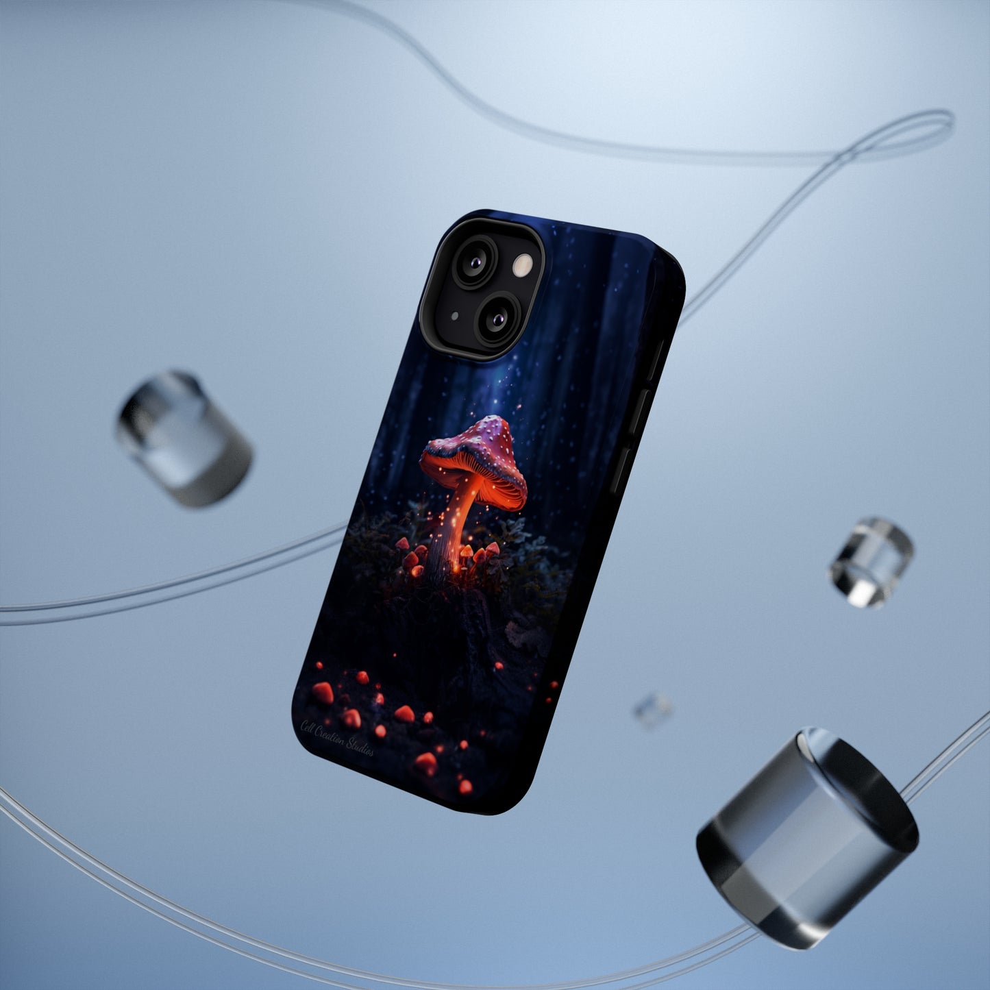 Introducing the "Enchanted Magic Mushroom" Cell Phone Case – Unveil the Mystical Realm -MagSafe Tough Cases